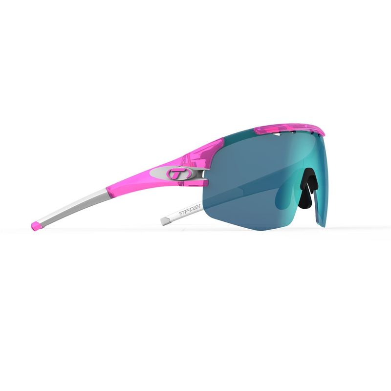 Tifosi Ledge Lite Crystal Pink w/ Clarion Blue, AC Red & Clear Lens