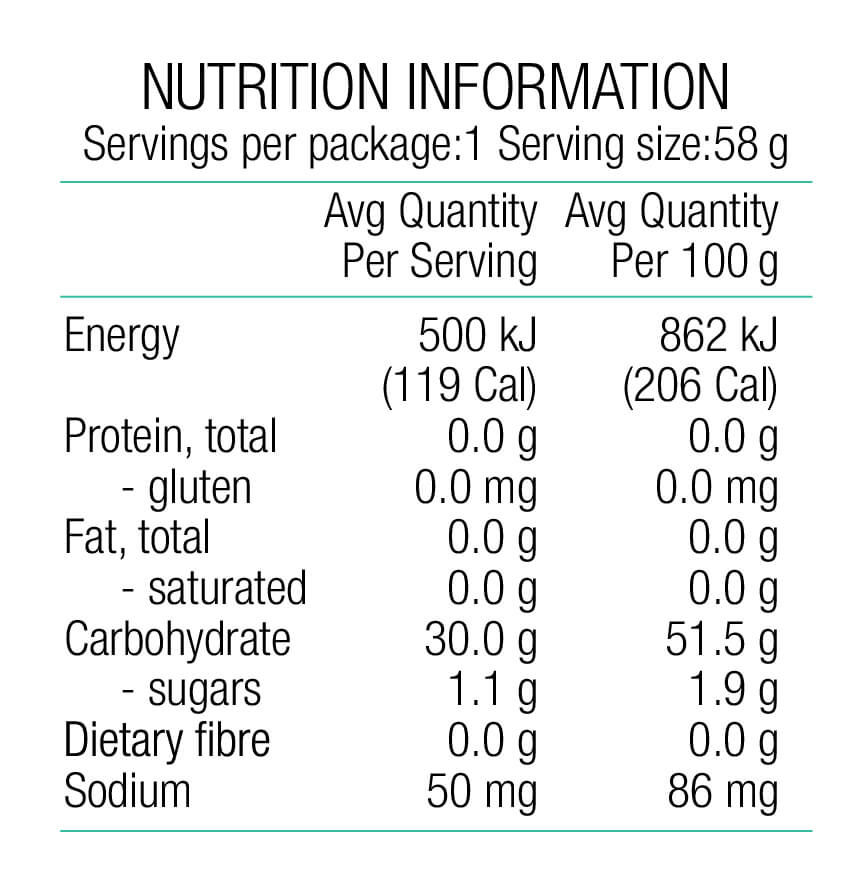 PURE FLUID ENERGY GEL MANGO 50g