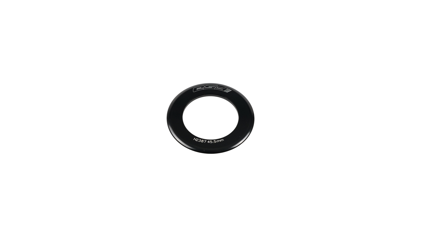 HDS SUB, 45.5MM DIAMETER 'HELLA FLUSH' TOP COVER, ALLOY, BLACK (H2387)