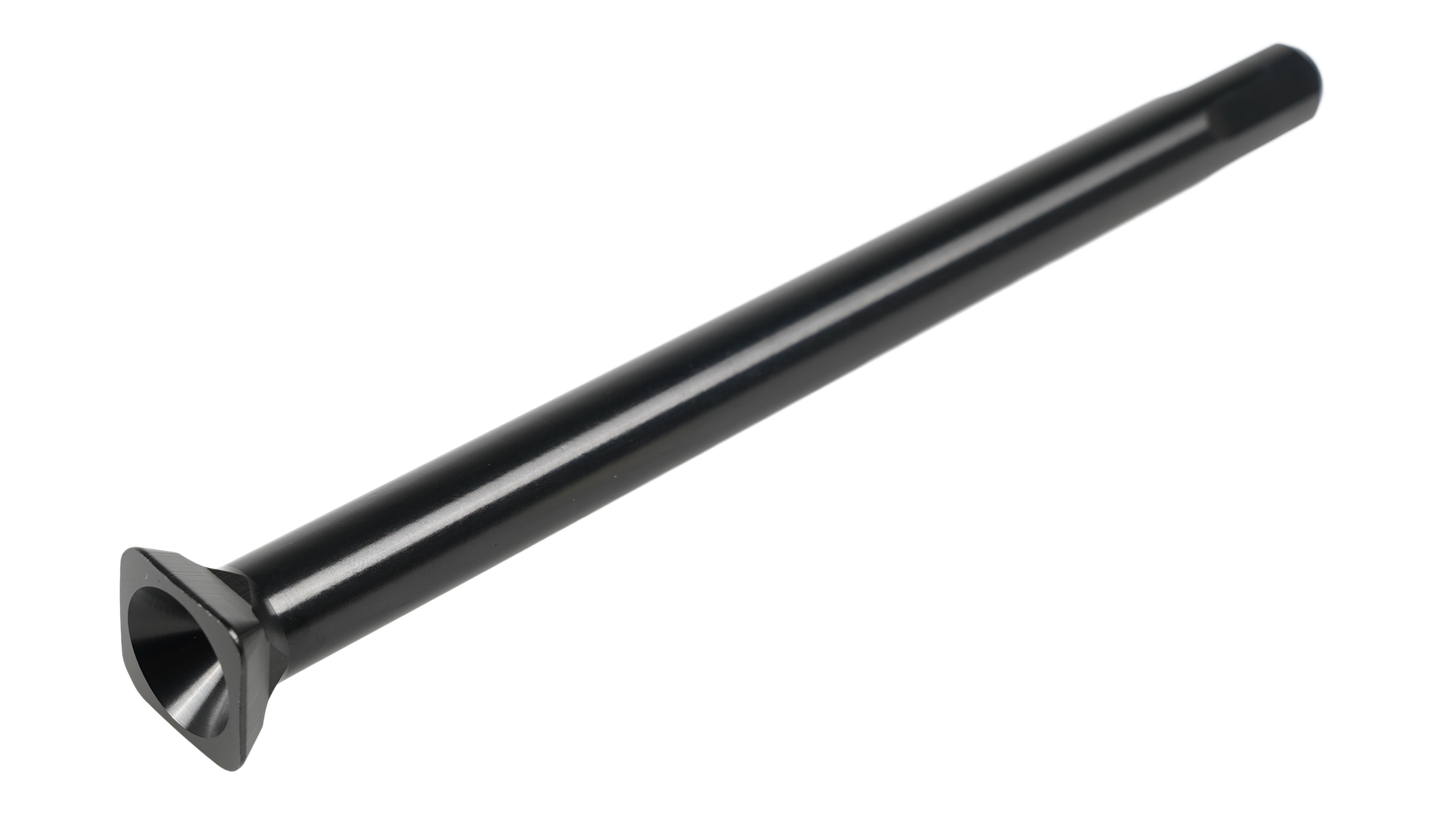 AXL REAR, MY15-20 DEMO 8 FSR THRU-AXLE, 12X135MM, SQUARE HEAD (SQUEX), M12X165MM LENGTH, ALLOY