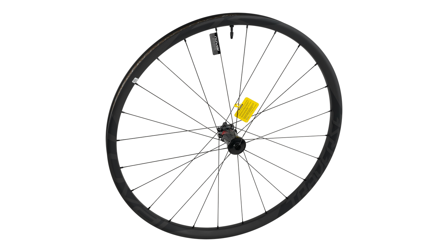 WHL MY16 TRAVERSE SL, 29, FRONT, CARBON, TA, 15X110MM, DISC, 6-BOLT, 24H (LFM07-110) - SATIN CARBON W/ BLACK DCL
