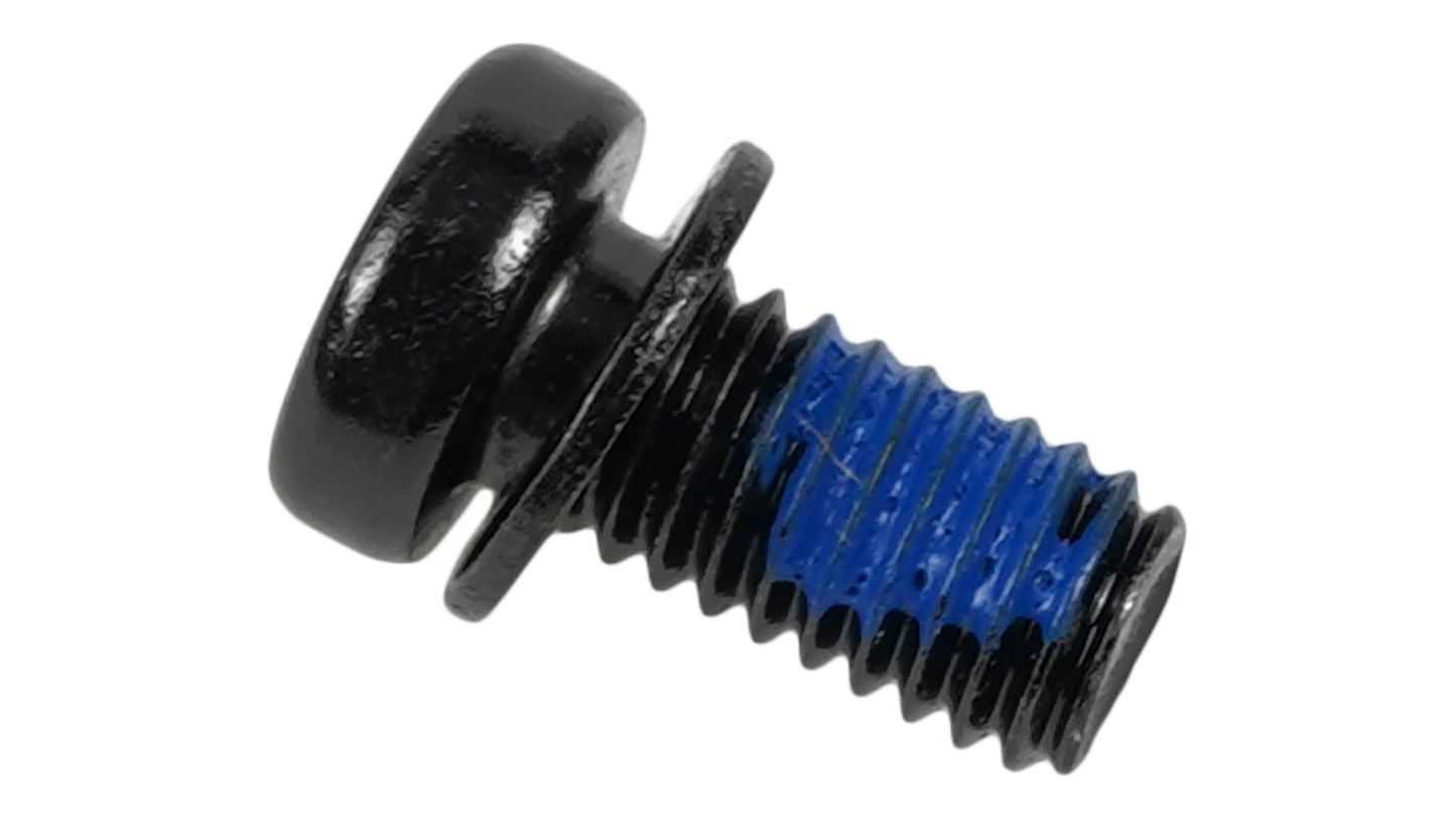 BLT MY18-20 EPIC, ALLOY FRAME, SKID PLATE MOUNTING BOLT, 4MM HEX HEAD, M6X1.0PX12MM, ALLOY, BLACK