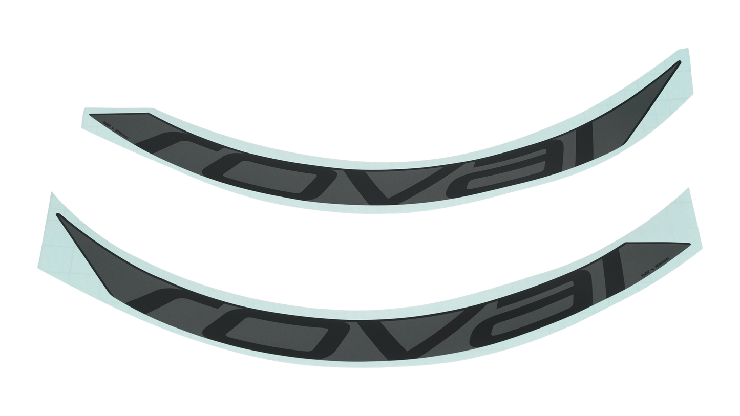 DCL MY18 ROVAL TRAVERSE CARBON 29, 2 DECALS FOR ONE WHEEL - BLACK
