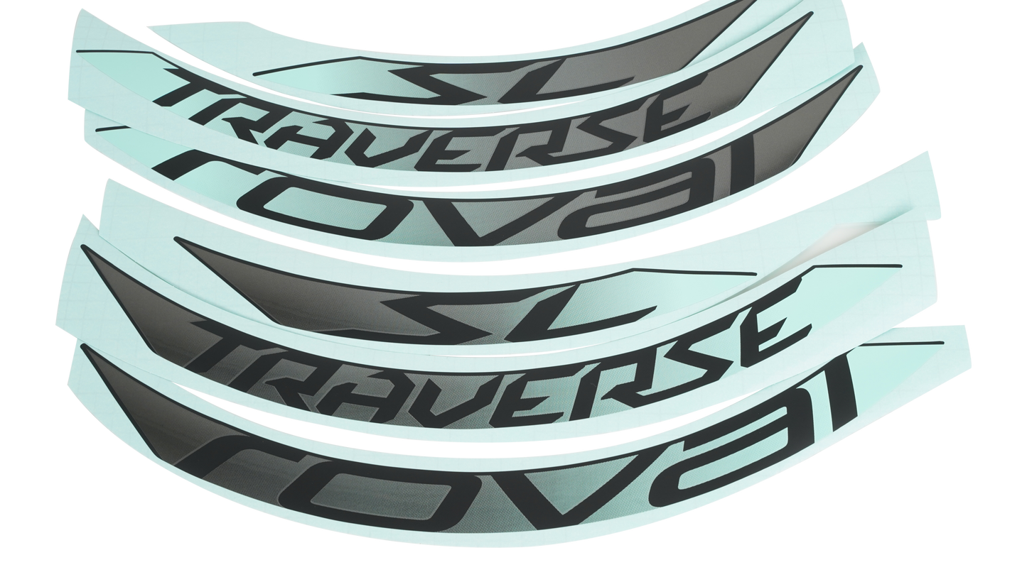 DCL MY18 ROVAL TRAVERSE SL 29, 6 DECALS FOR ONE WHEEL - MINT