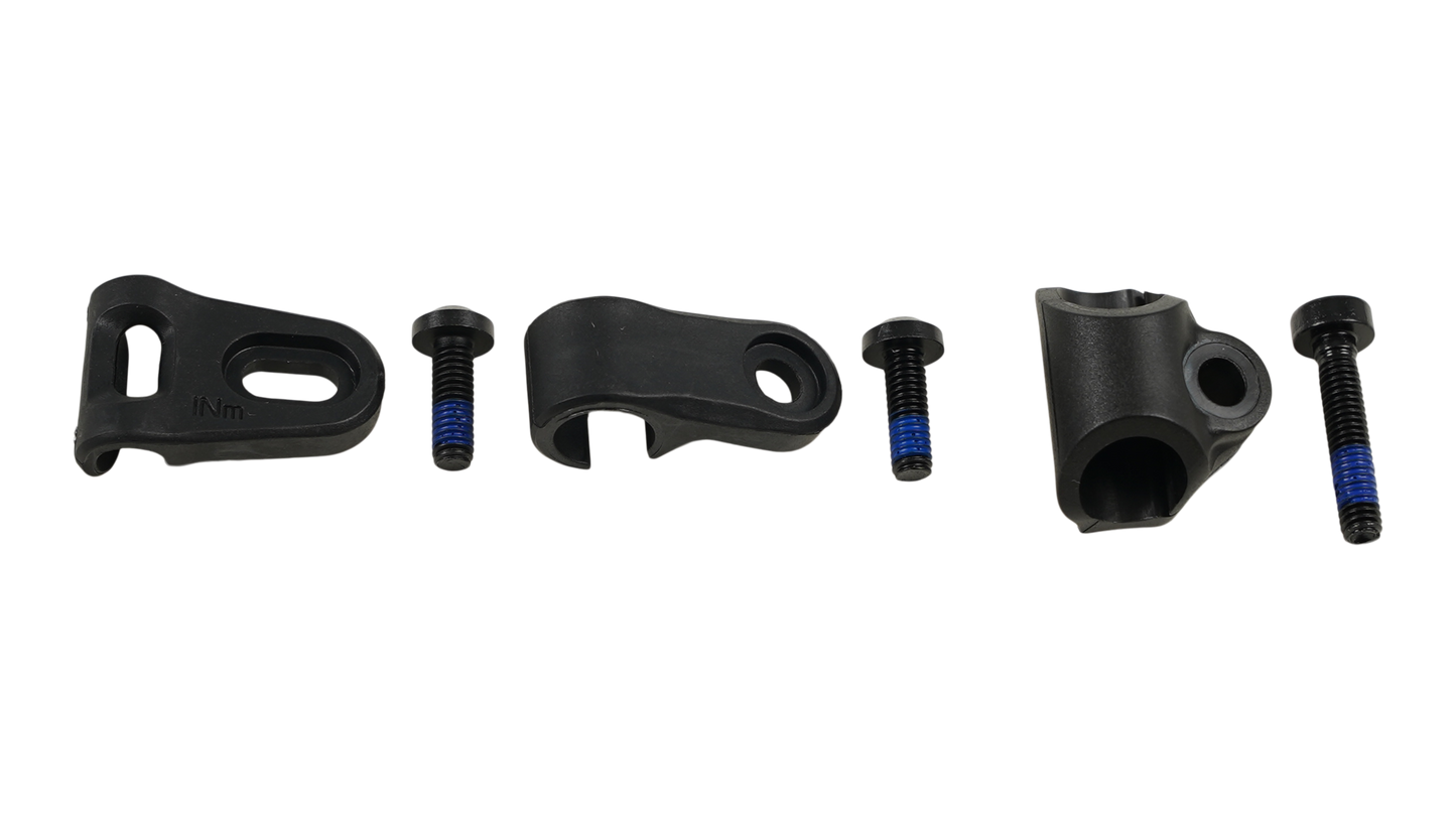 CBG BRAIN HOSE GUIDE KIT, MY18 EPIC, CARBON & ALLOY FRMS, BRAIN HOSE GUIDE KIT (UPPER / LOWER / MIDDLE)