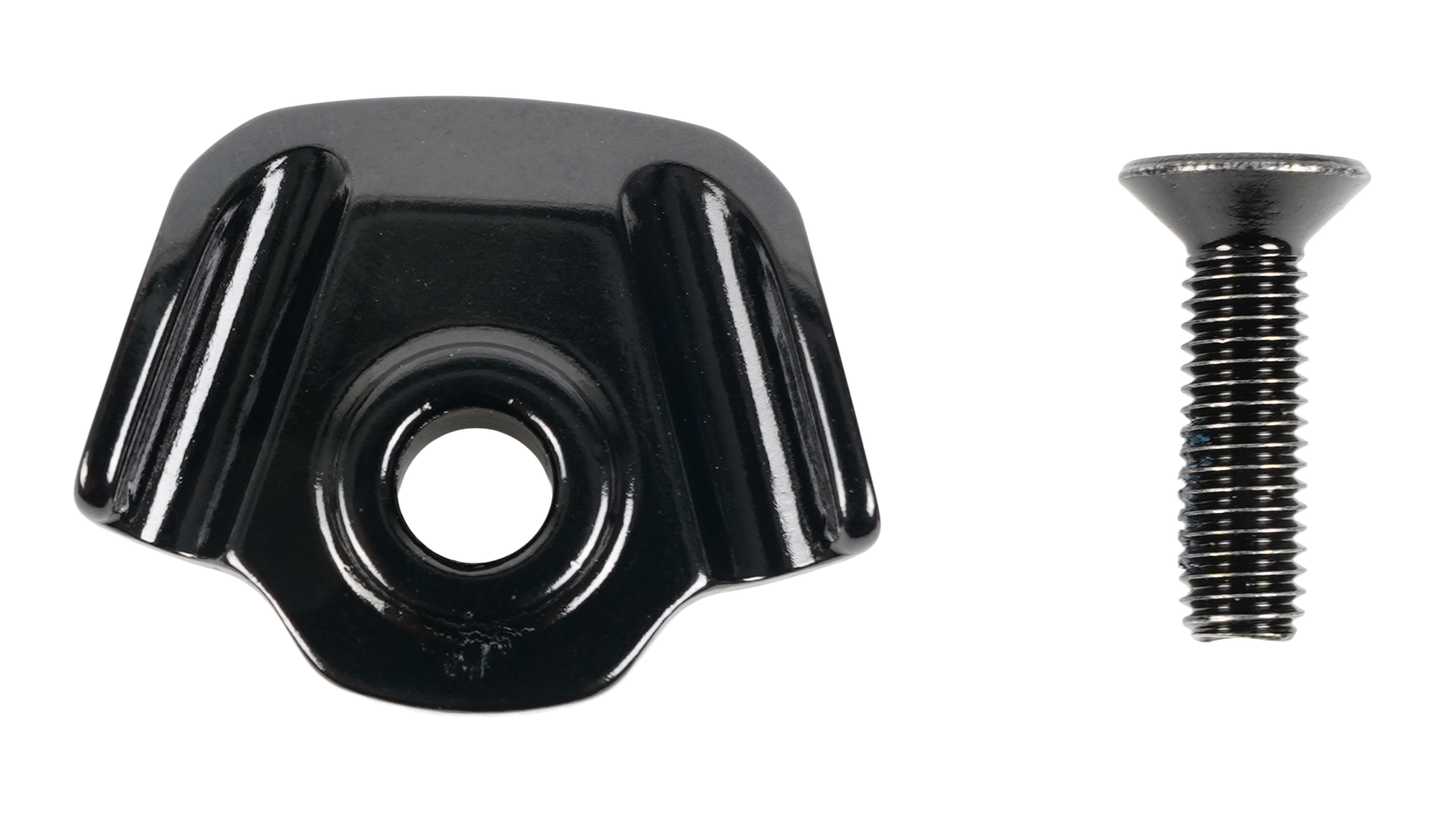 CBG HOOD SCOOP, MY18-20 EPIC, ALLOY FRAME, DOWNTUBE EXIT PORT COVER, 4MM SHIFT / 5MM BRAKE, W/ BOLT