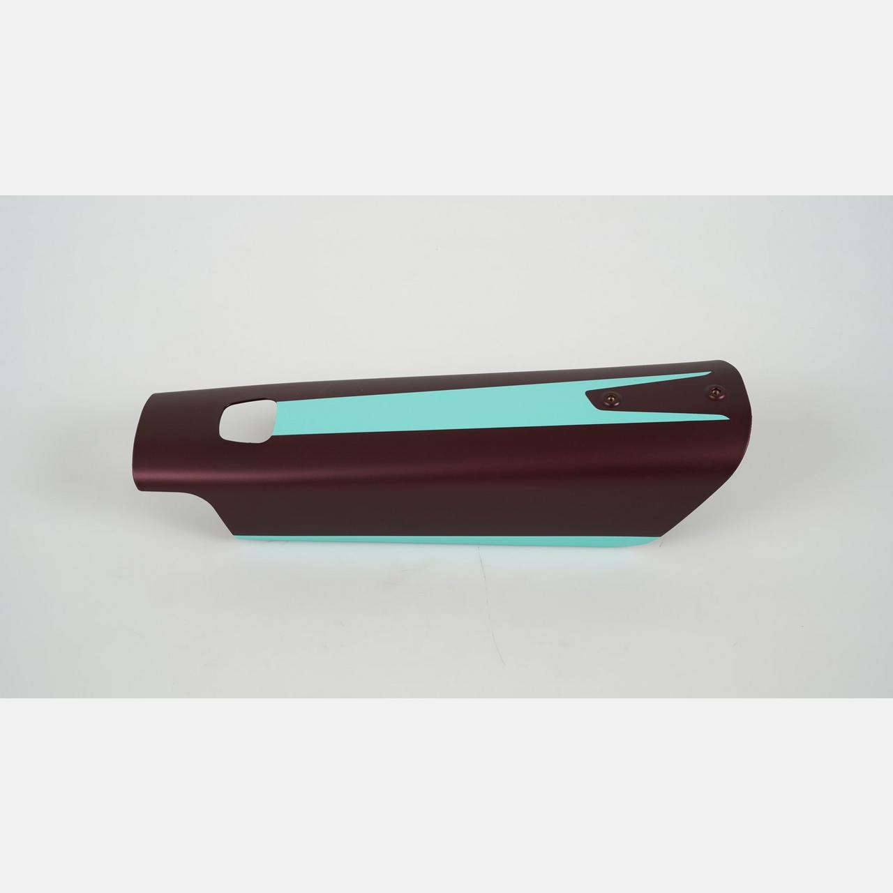 ELE COVER, VADO/COMO (GEN.1), BATTERY COVER - SATIN MAROON / SATIN LIGHT TURQUOISE DECAL