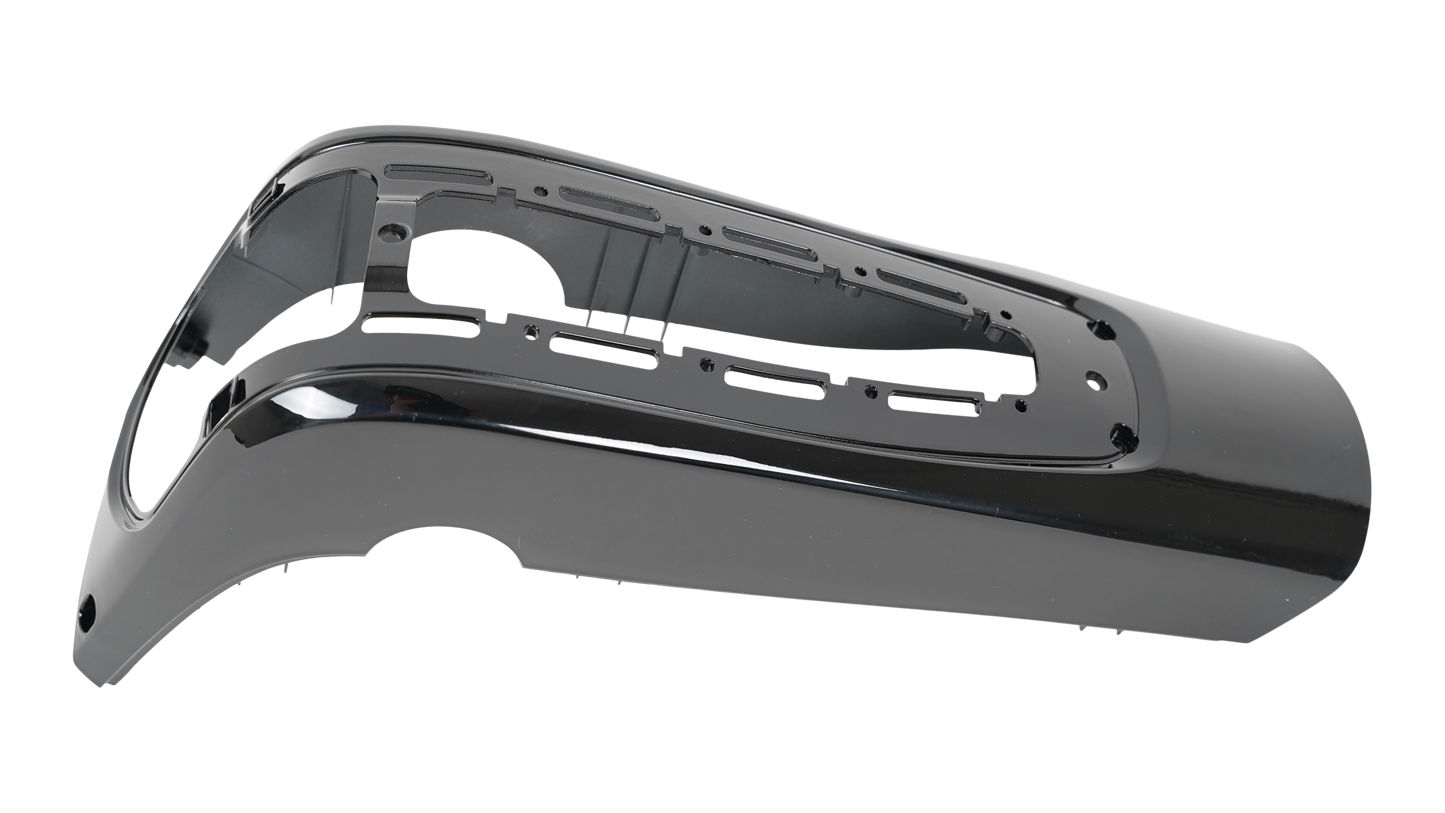 ELE COVER, VADO/COMO (GEN.1), BOTTOM MOTOR COVER - GLOSS BLACK