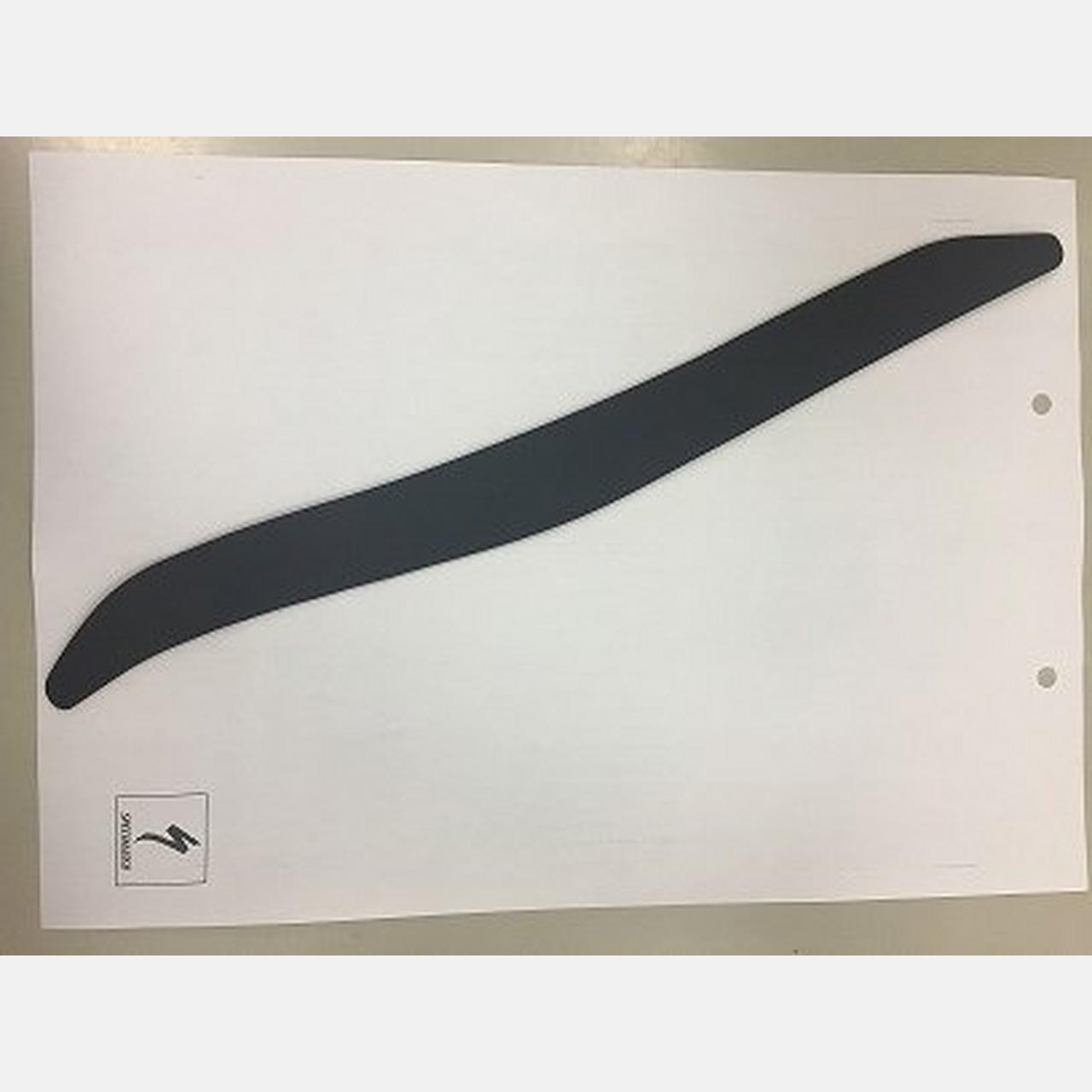 CSP MY18 LEVO FSR (GEN.1), CARBON FRAME, MASTIC CHAINSTAY PROTECTOR, W/ ADHESIVE BACKING