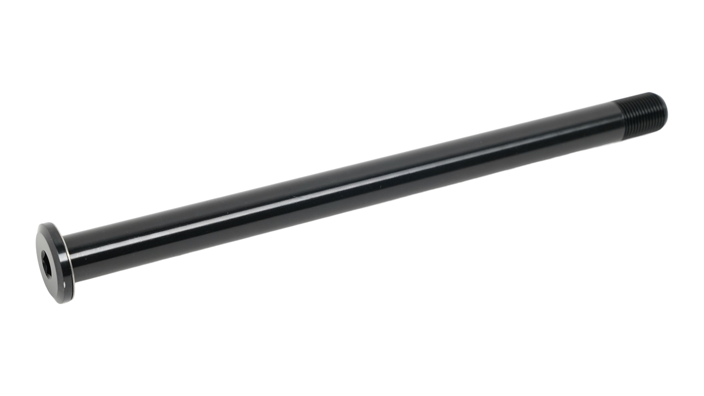 AXL REAR, MTN BOOST THRU-AXLE (FLAT HEAD), 12X148MM, BOLT-ON, 6MM HEX HEAD, M12X1.0PX179MM, BLACK