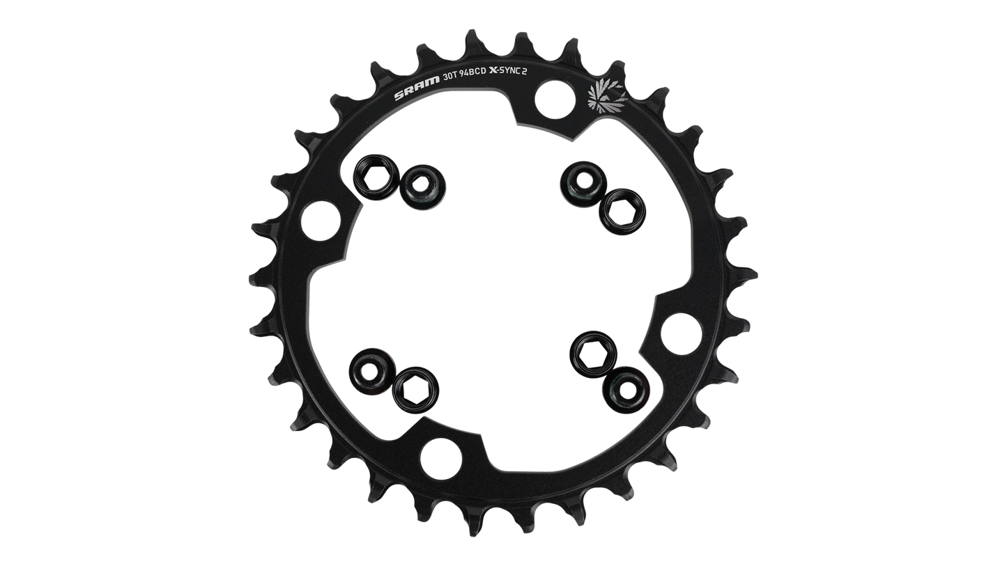 CHR TURBO, 30T, EAGLE 12-SPD, 4-BOLT 94BCD, 1X RING, ALLOY, SRAM (00.6218.012.000)