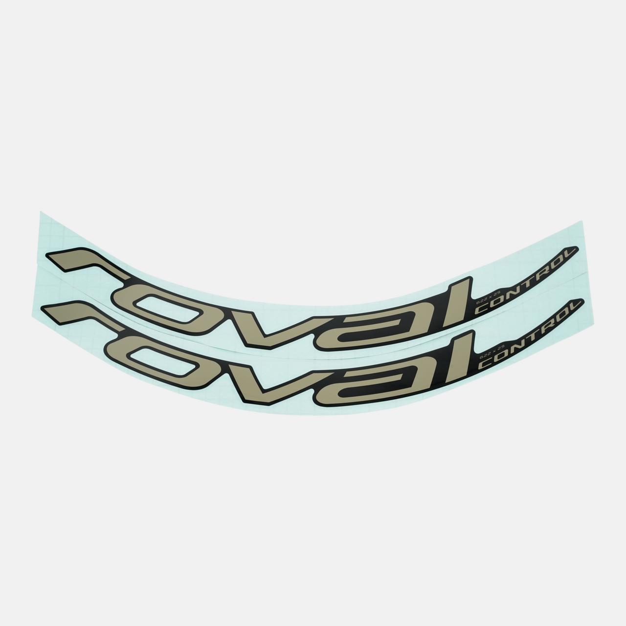 DCL MY19 ROVAL CONTROL CARBON 29, 2 DECALS FOR ONE WHEEL - EAST SIERRAS