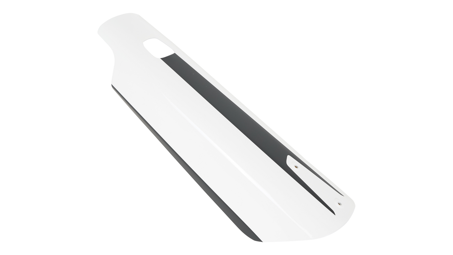 ELE COVER, VADO/COMO (GEN.1), BATTERY COVER - GLOSS SATIN METALLIC WHITE SILVER / BLUE GHOST PEARL / BLACK
