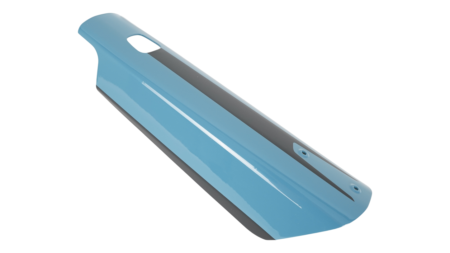 ELE COVER, VADO/COMO (GEN.1), BATTERY COVER - GLOSS SATIN STORM GREY / BLACK / CHROME