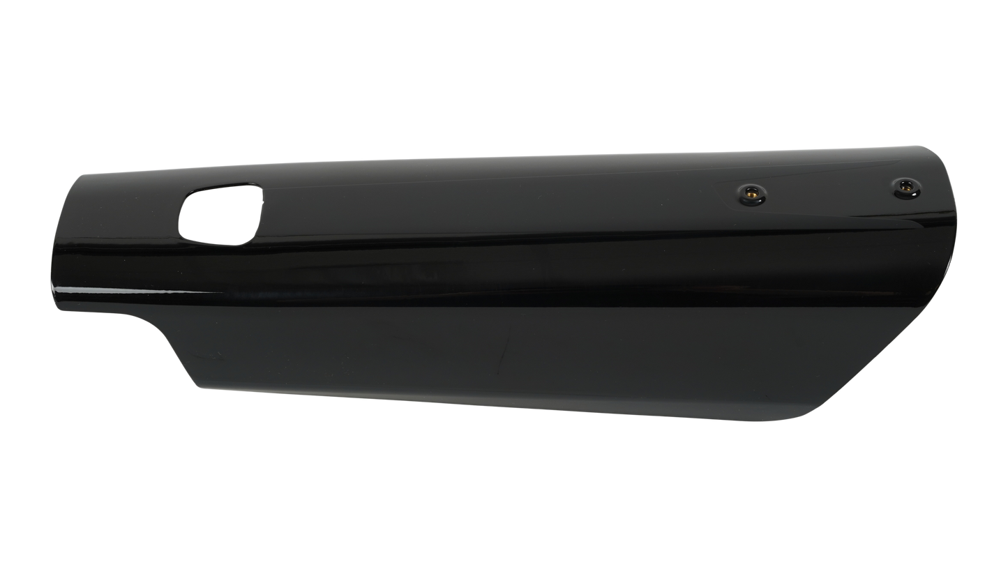 ELE COVER, VADO/COMO (GEN.1), BATTERY COVER - GLOSS SATN BLACK / BLACK / LIQUID SILVER