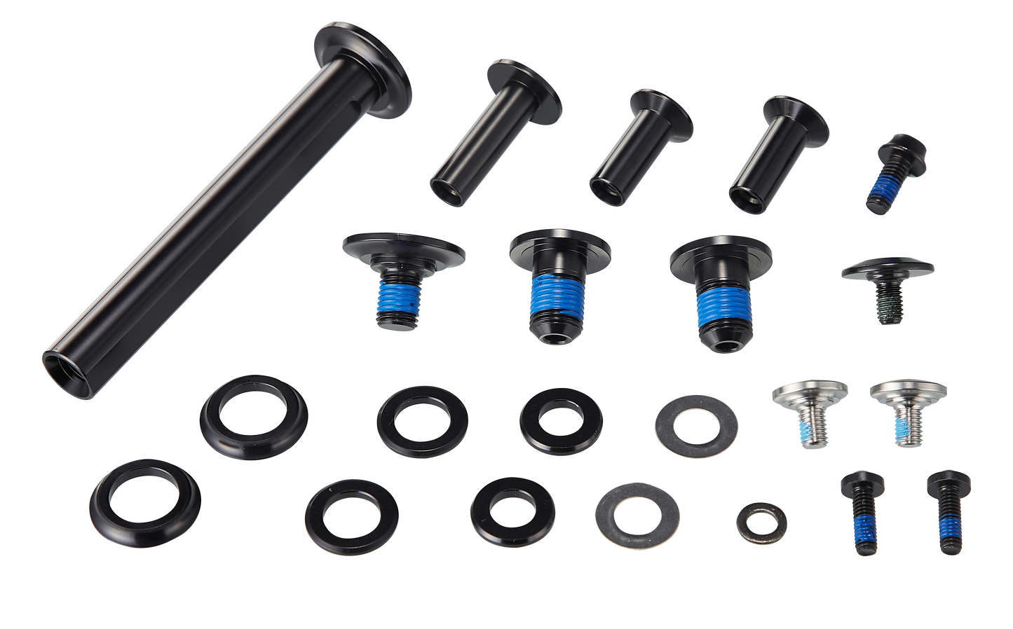 BLT KIT, MY21 EPIC, SUSPENSION PIVOT BOLT KIT (W/ PIVOT SPACERS)