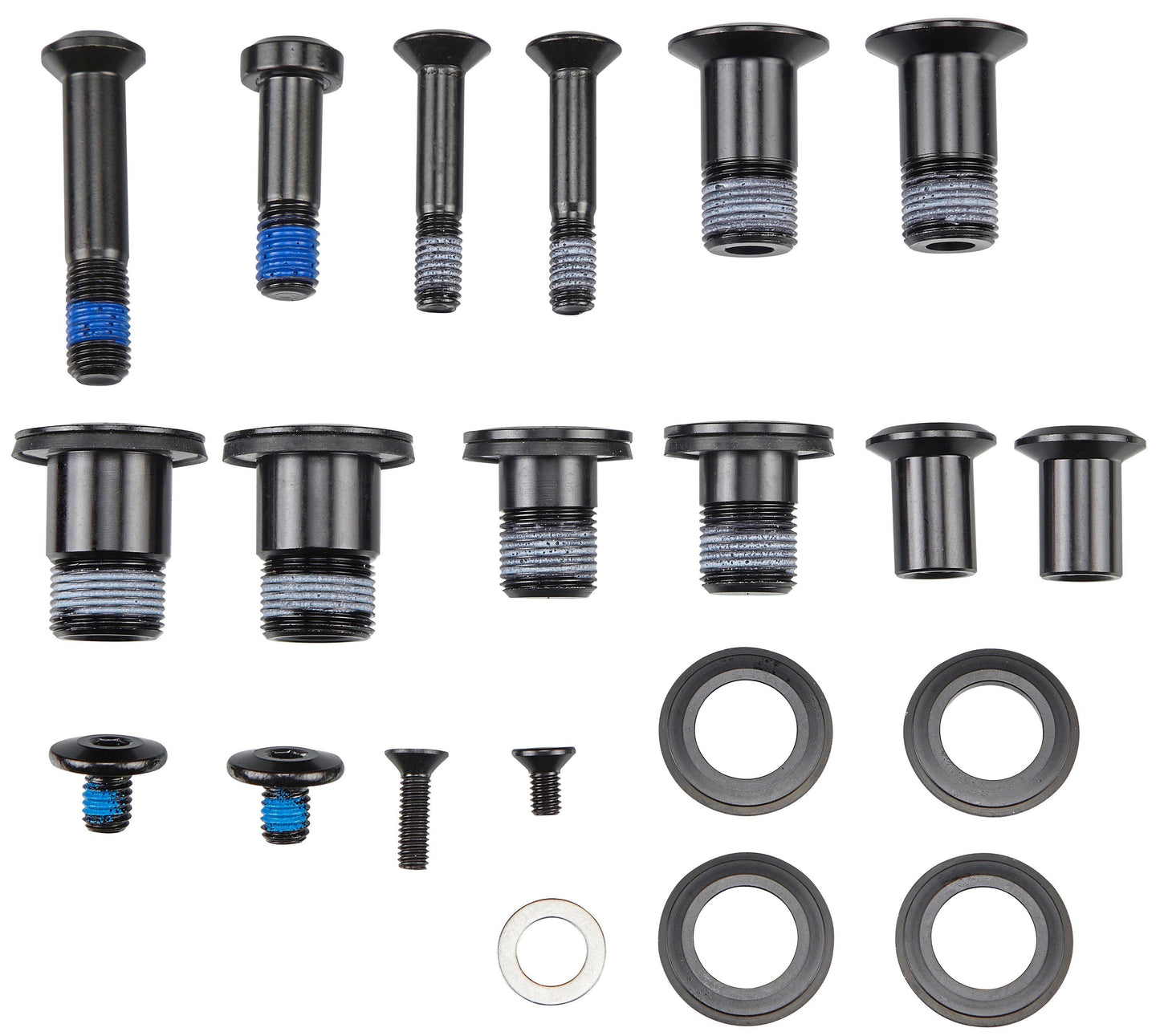 BLT KIT, MY21 SJ, ALLOY FRAME, SUSPENSION PIVOT BOLT KIT (W/ PIVOT SPACERS)