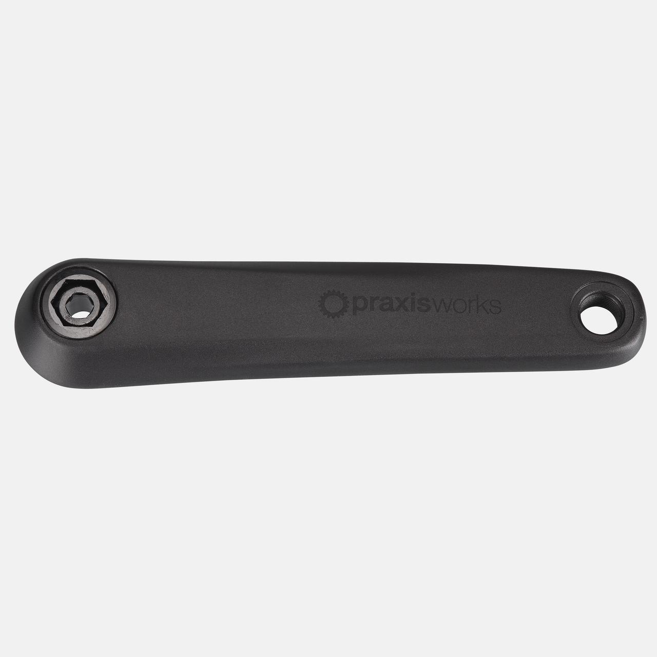 CRK TURBO, BROSE ISIS SPLINE (G1), 170MM, DRIVE-SIDE ARM, ALLOY, PRAXIS
