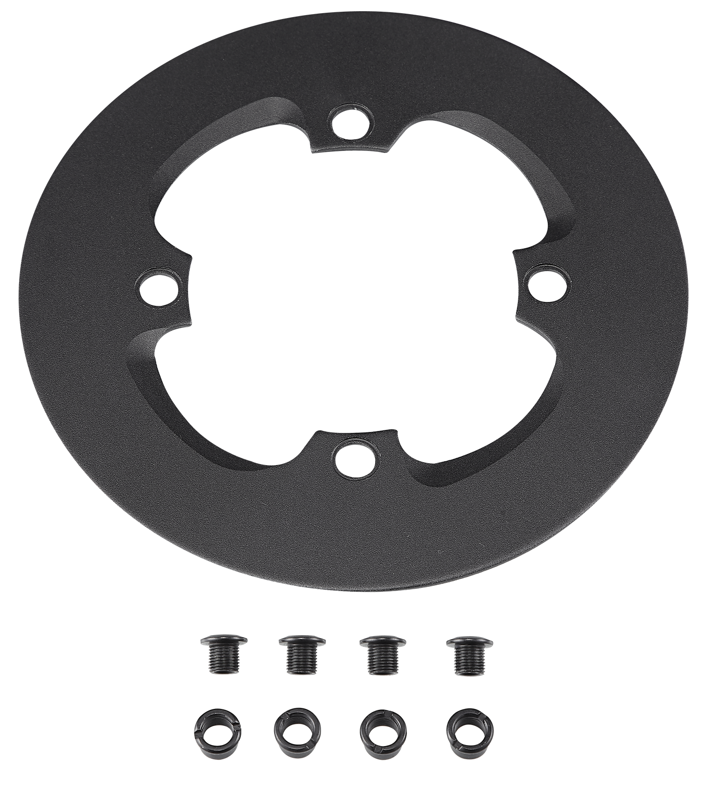 CHG VADO/COMO (GEN.1), CHAINRING GUARD, 40T, 104 BCD, ALLOY, FOR LOW COST SPIDER, W/ CHANINRING BOLTS