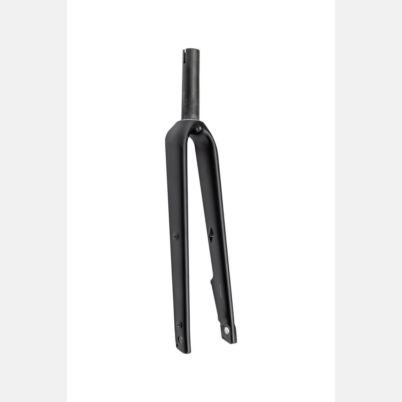 FRK MY22 FUTURE SHOCK (G1.1), 700C, TA, CARBON, 12X100MM, DISC, 51MM OFFSET, 143MM ST - SATIN BLACK