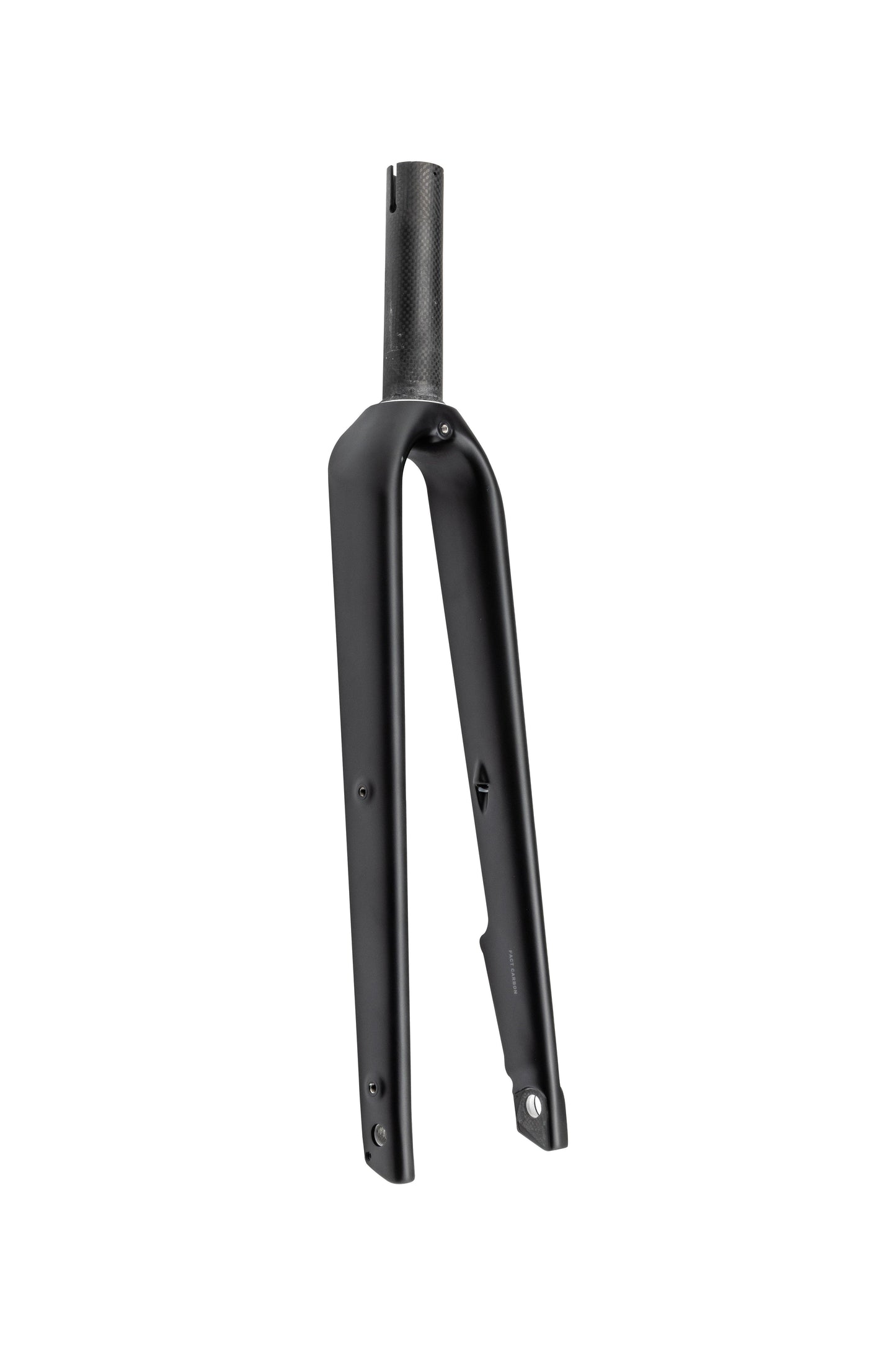 FRK MY22 FUTURE SHOCK (G1.1), 700C, TA, CARBON, 12X100MM, DISC, 51MM OFFSET, 143MM ST - SATIN BLACK