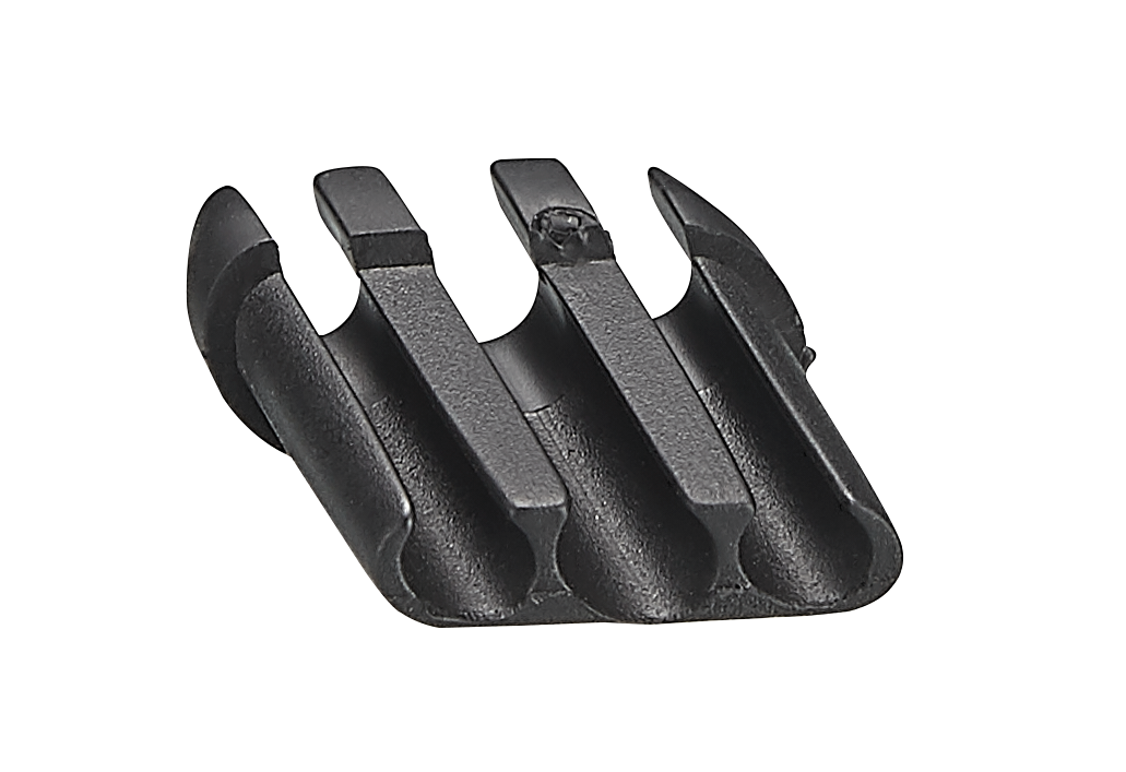 CBG ICR INSERT, MY21 EPIC, 3-CABLE ICR ENTRY PORT INSERT (5MM / 4MM / 4MM), PRESS FIT, RUBBER