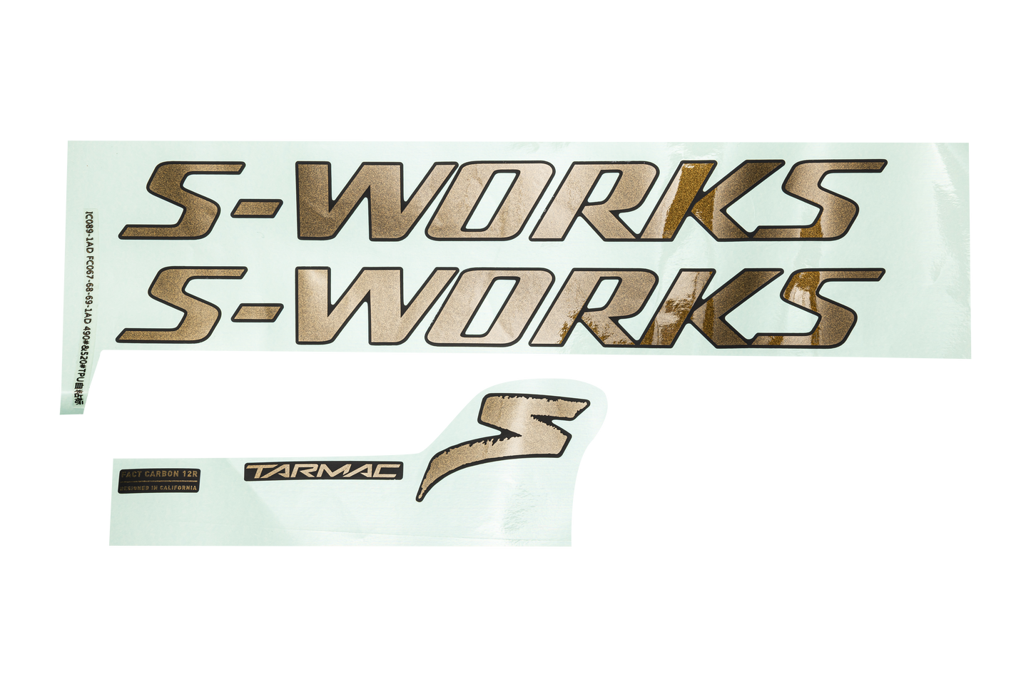 DCL MY22 SW TARMAC SL7, FRAME DECAL KIT, CARB/CMLNSNKEYE, 49/52CM