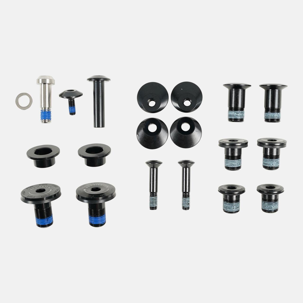 BLT KIT, MY25 LEVO 4, SUSPENSION PIVOT BOLT KIT (W/ PIVOT SPACERS)