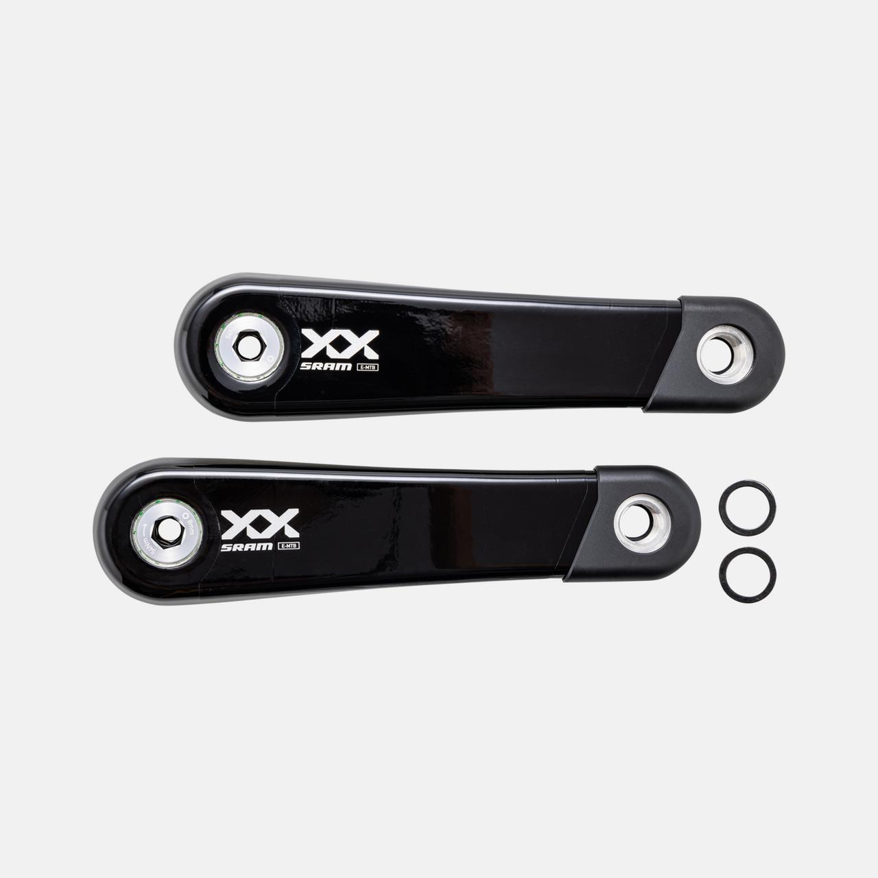 CRK TURBO, BROSE ISIS SPLINE (G3), 160MM, L+R ARMS, XX CARBON, SRAM (00.6118.691.000)