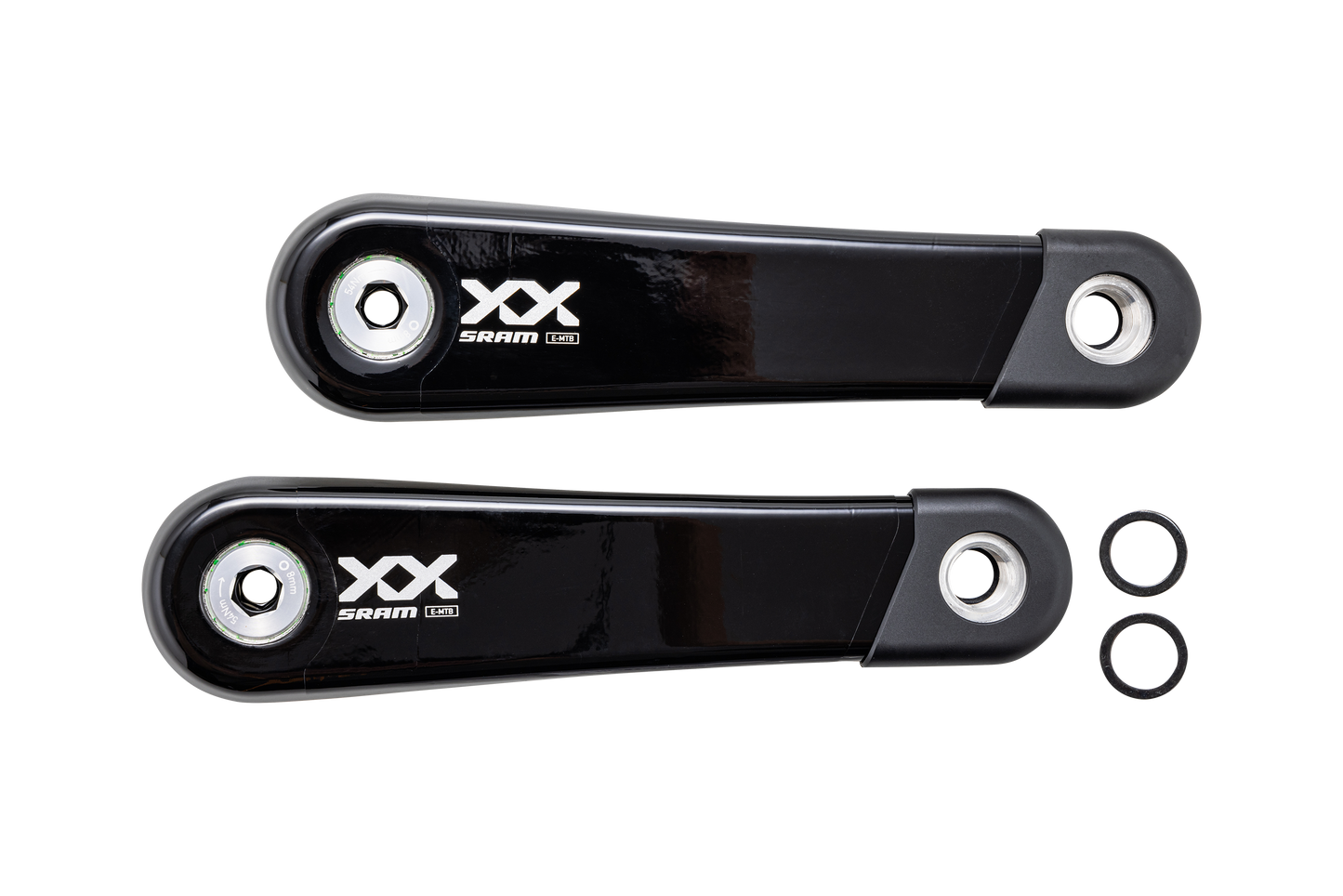 CRK TURBO, BROSE ISIS SPLINE (G3), 160MM, L+R ARMS, XX CARBON, SRAM (00.6118.691.000)