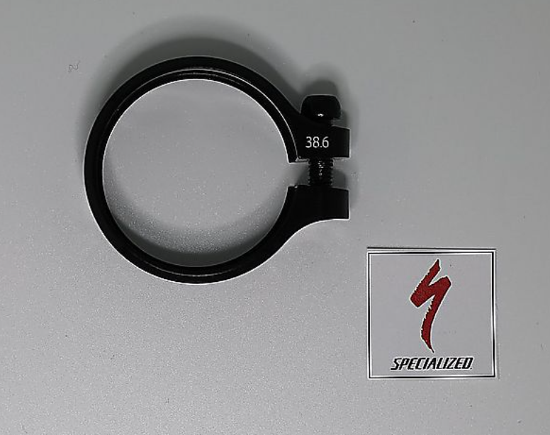 STC 38.6MM SEATPOST CLAMP, BOLT-ON COLLAR