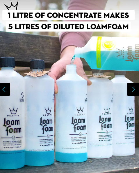 CLEANER PEATY'[S LOAM FOAM CONCENTRATE 1L