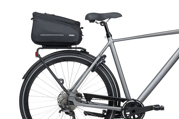 BASIL MOVE TRUNK BAG MIK, 10-26L, BLACK