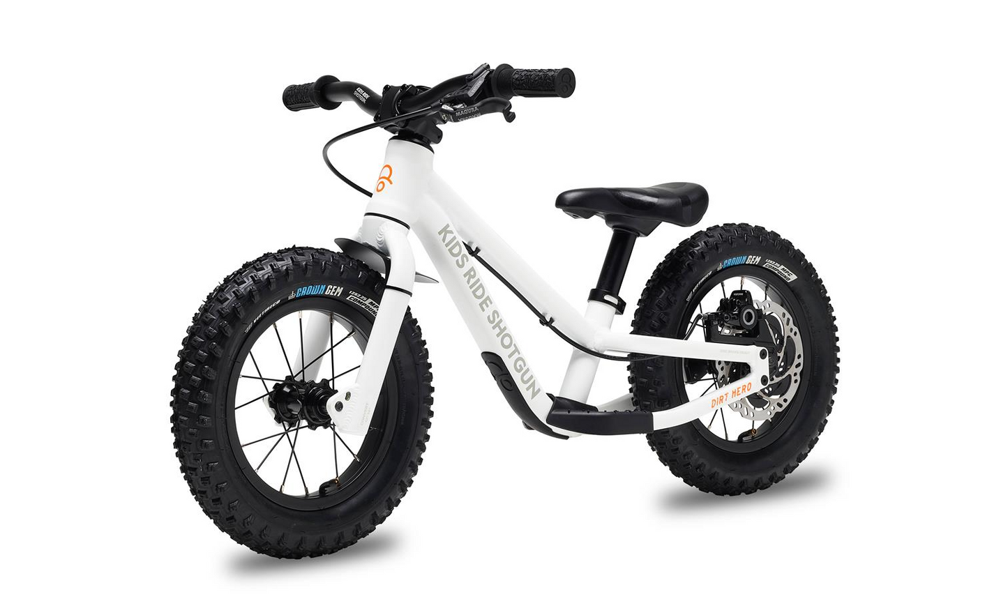 23 KRS DIRT HERO BALANCE BIKE 14 INCH HYDRO DISC BARKE