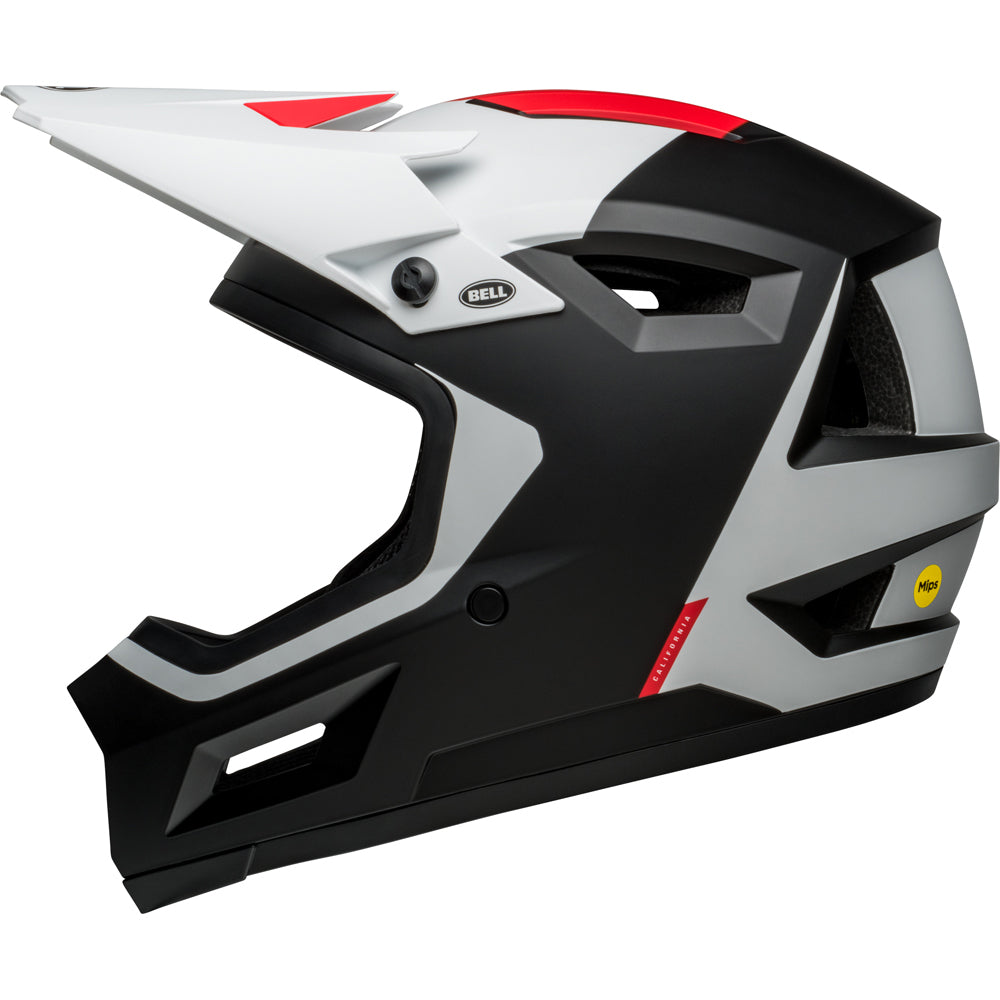 BELL SANCTION 2 DLX MIPS MATTE BLACK/WHITE XS/S