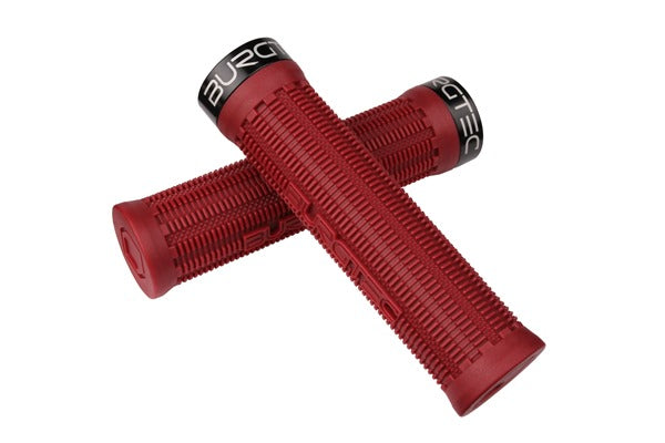 BURGTEC BARTENDER PRO GREG MINNAAR GRIP RACE RED SINGLE LOCK ON