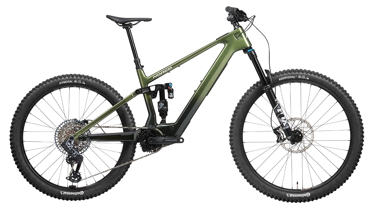 2024 NORCO FLUID VLT C2 140 GREEN SZ5 (C3 SPEC)