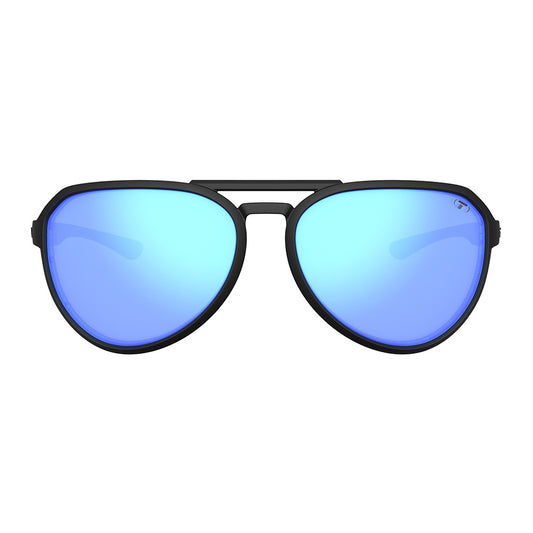 Tifosi Selca Blackout w/ Sky Blue Mirror Polarized Lens