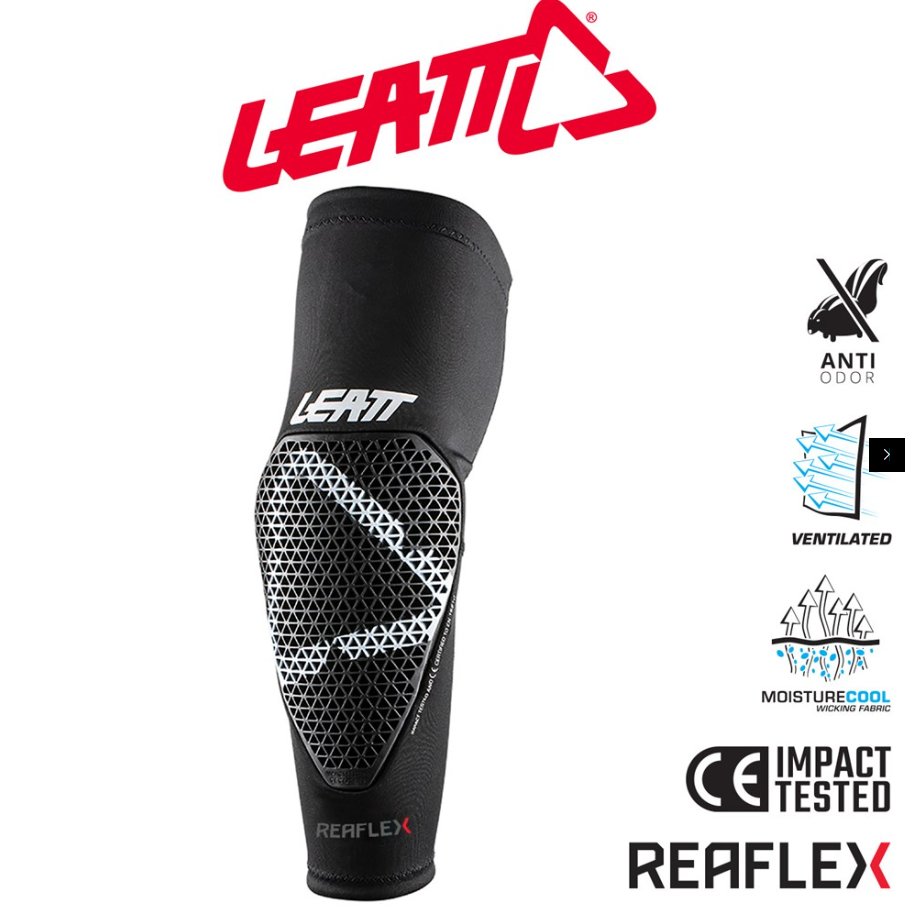 ELBOW GUARD LEATT REAFLEX BLACK S