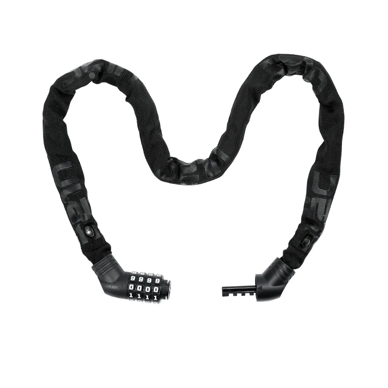 ULAC Lock Street Fighter Chain 5mm x 100cm Black/Black Stealth