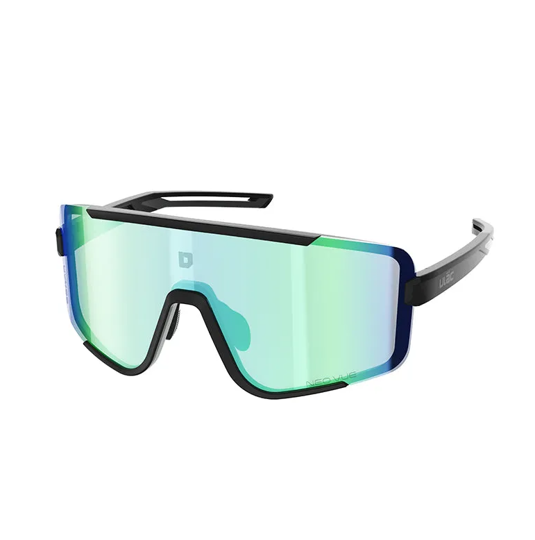 ULAC Eyewear Neo Vue HOKO Black Frame / Boost Blue Photochromic Lens