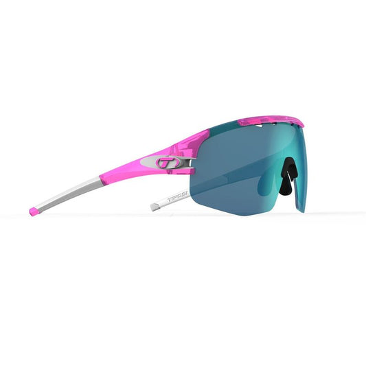 Tifosi Ledge Lite Crystal Pink w/ Clarion Blue, AC Red & Clear Lens