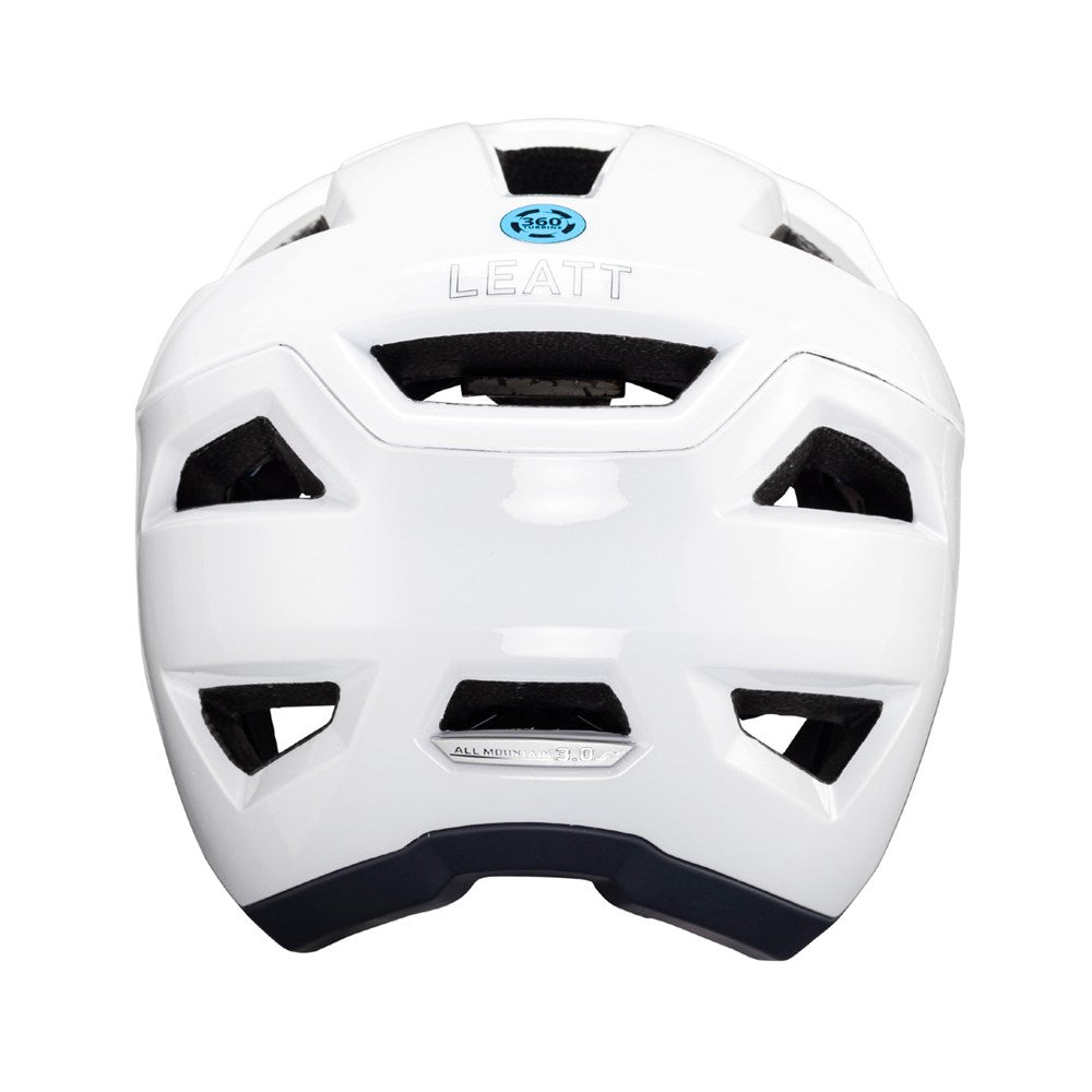 Leatt Helmet MTB AllMtn 3.0 White 51-55cm Small