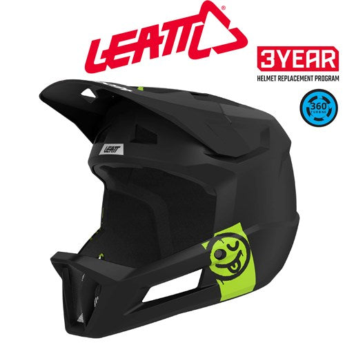 HELMET LEATT MTB GRAVITY JR XS 53-54 BLACK