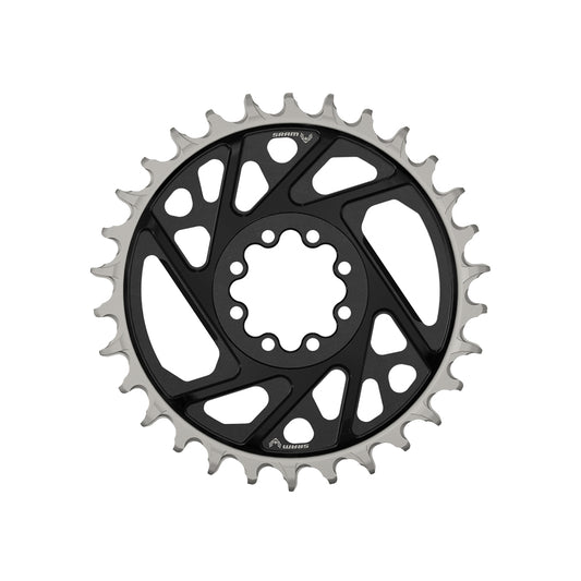 SRAM Chain Ring T-Type 36 Tooth Direct Mount 3mm Offset Eagle (Including 8 Bolts) Black - XX D1
