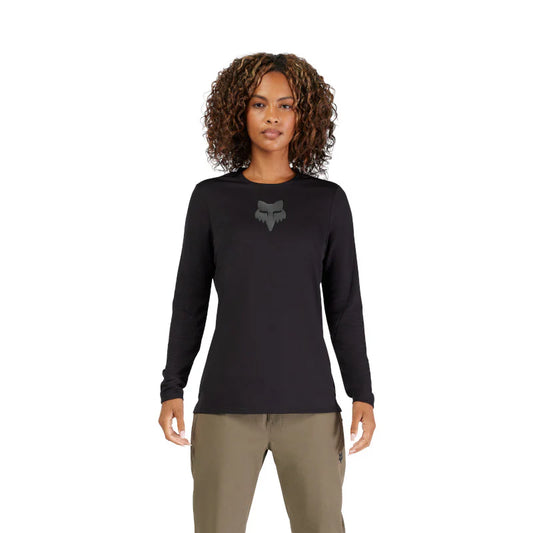 W Ranger LS Jersey Fox Head - BLK - M