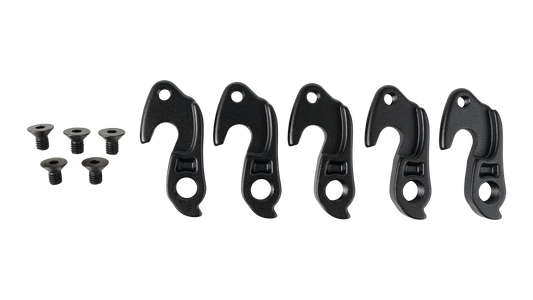 HGR REV. 3 ROAD DERAILLEUR HANGER, STANDARD LENGTH, MAX 25T, W/ BOLT (5 Pack)