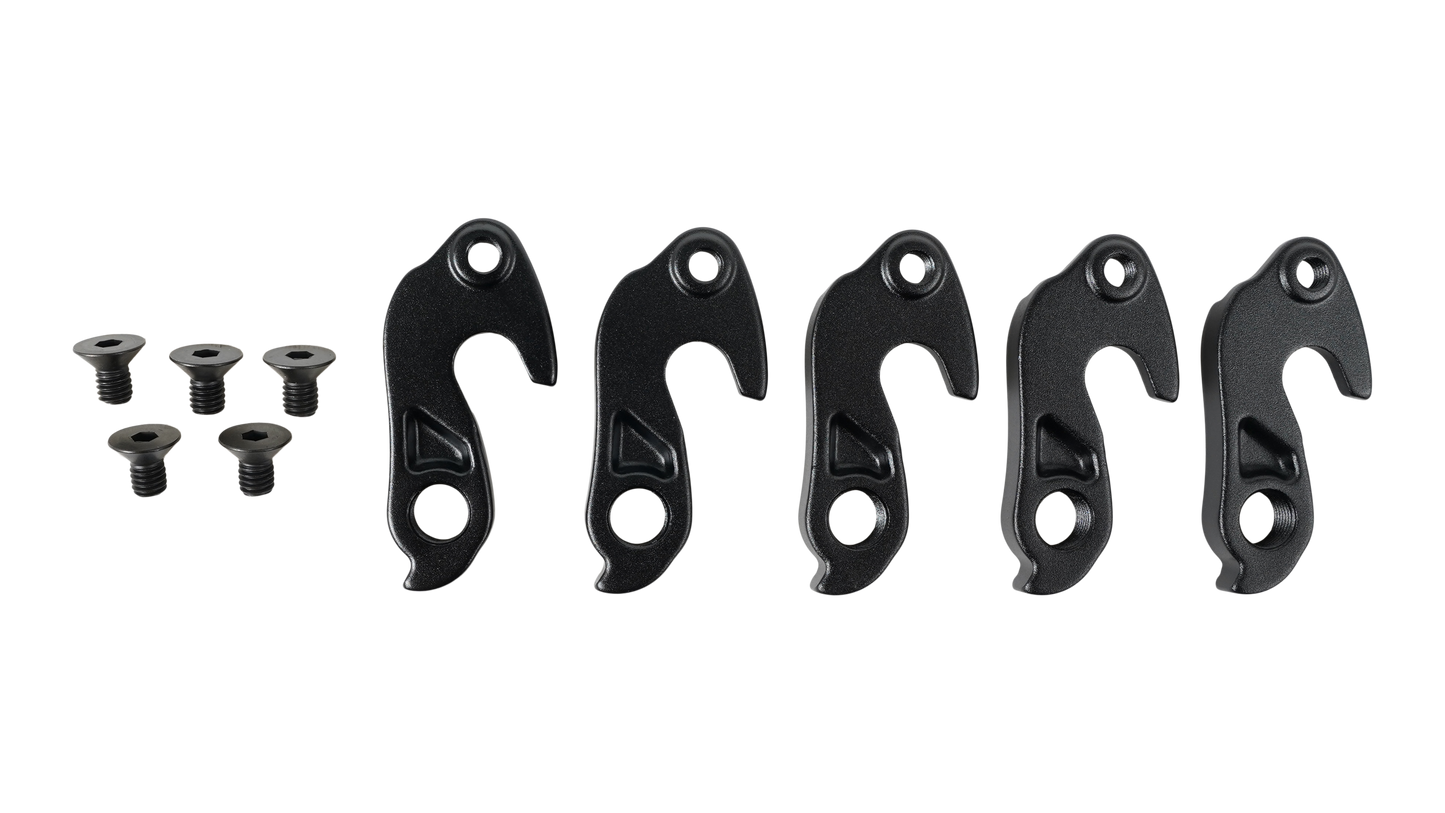 HGR REV. 3 ROAD DERAILLEUR HANGER, STANDARD LENGTH, MAX 25T, W/ BOLT (5 Pack)