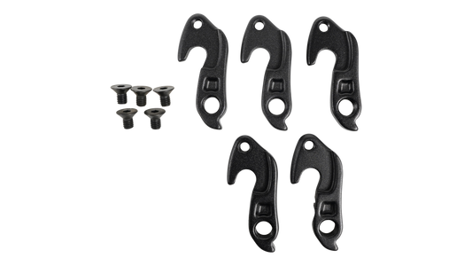HGR REV. 3 ROAD DERAILLEUR HANGER, LONG VERSION, MAX 28T, W/ BOLT (5 Pack)