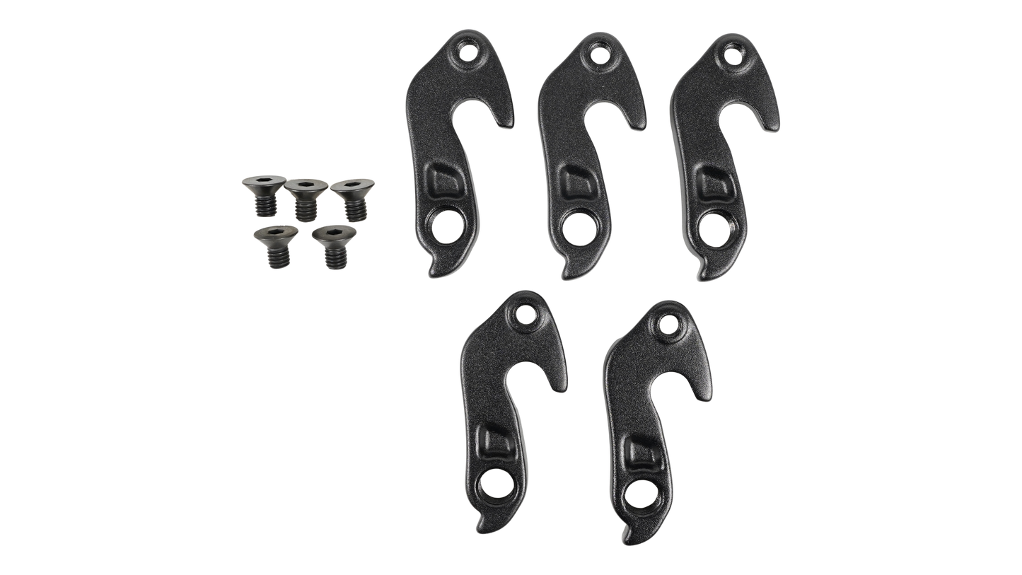 HGR REV. 3 ROAD DERAILLEUR HANGER, LONG VERSION, MAX 28T, W/ BOLT (5 Pack)
